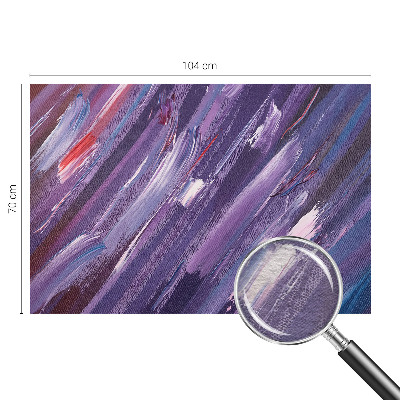 Bildtapete Bunte Pinselstriche