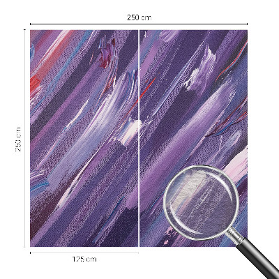 Bildtapete Bunte Pinselstriche