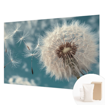 Dekorative Wand-Fototapete mit einem dezenten, luftigen Motiv