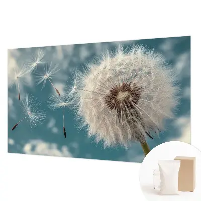 Dekorative Wand-Fototapete mit einem dezenten, luftigen Motiv