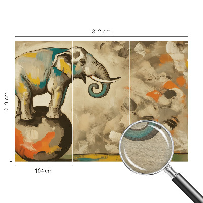 Fototapete Abstrakter Elefant