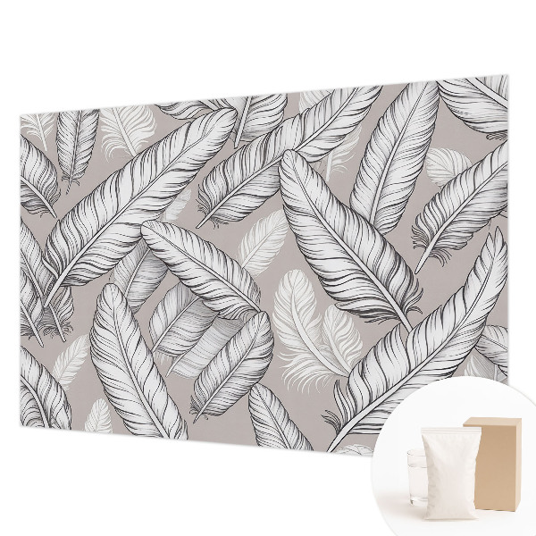 Wandtapete Feine Federn