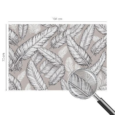 Wandtapete Feine Federn