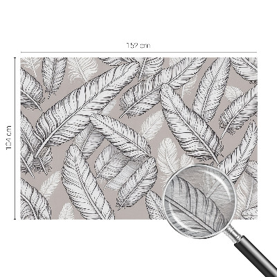 Wandtapete Feine Federn