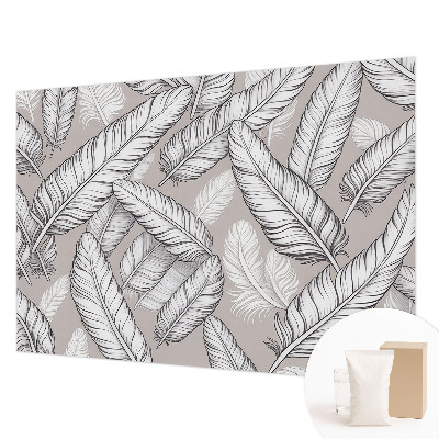 Wandtapete Feine Federn