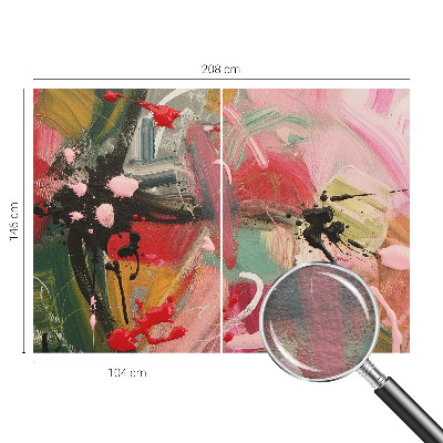 Vlies-Fototapete Farbenfrohes Chaos