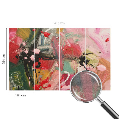 Vlies-Fototapete Farbenfrohes Chaos