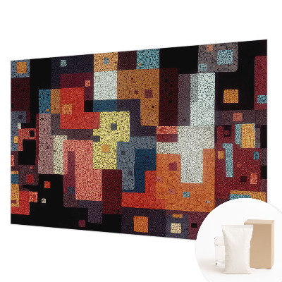 Fototapete fürs Schlafzimmer Bunte Formen