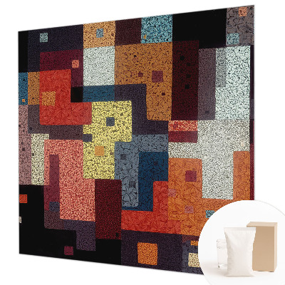 Fototapete fürs Schlafzimmer Bunte Formen