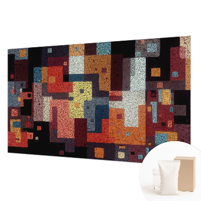 Fototapete fürs Schlafzimmer Bunte Formen