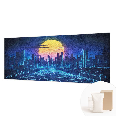 Motivtapete aus Vlies mit futuristischer Landschaft