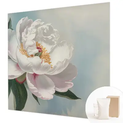 Vlies-Fototapete fürs Wohnzimmer mit Motiv einer Pfingstrose