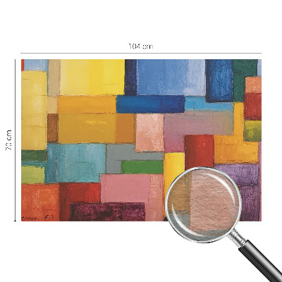 Vlies-Fototapete fürs Kinderzimmer Farbige Rechtecke