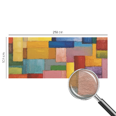 Vlies-Fototapete fürs Kinderzimmer Farbige Rechtecke