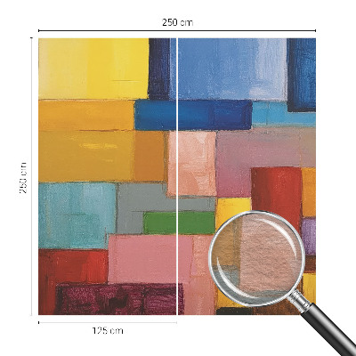 Vlies-Fototapete fürs Kinderzimmer Farbige Rechtecke