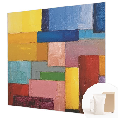 Vlies-Fototapete fürs Kinderzimmer Farbige Rechtecke