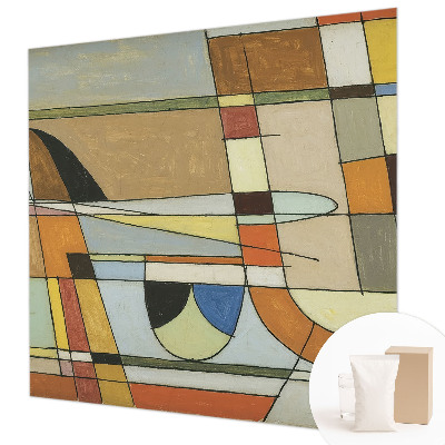 Vlies-Fototapete fürs Schlafzimmer Geometrische Harmonie