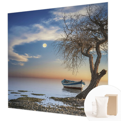 Vliestapete fürs Wohnzimmer Eine friedliche Landschaft