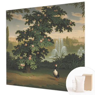 Fototapete fürs Wohnzimmer Naturgarten