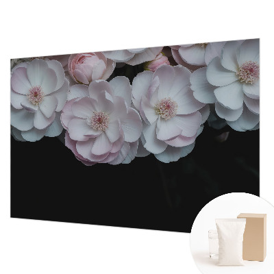 Fototapete mit zartem Blumenstrauß