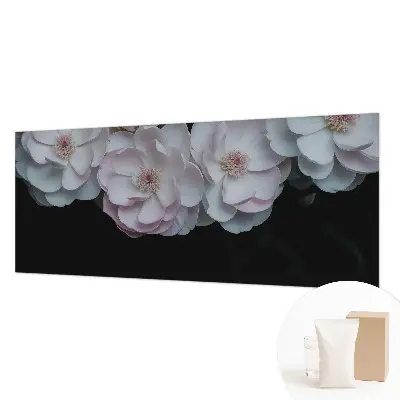 Fototapete mit zartem Blumenstrauß