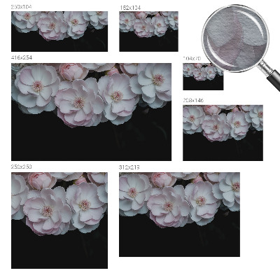 Fototapete Ein zarter Blumenstrauß