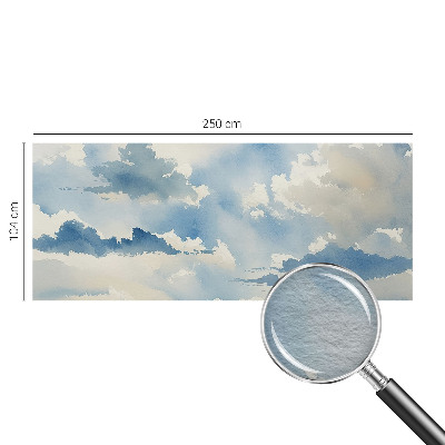 Fototapete fürs Schlafzimmer mit einem Motiv himmlischer Wolken