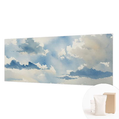 Fototapete fürs Schlafzimmer mit einem Motiv himmlischer Wolken