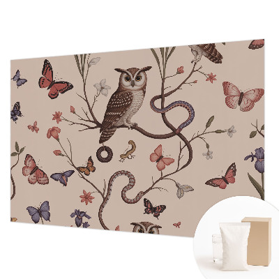 Motivtapete aus Vlies Eulennatur