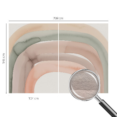 Fototapete fürs Kinderzimmer Regenbogenbögen