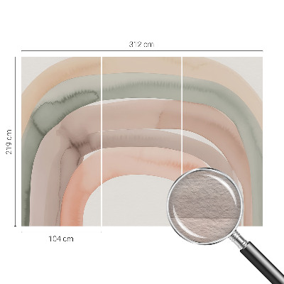 Fototapete fürs Kinderzimmer Regenbogenbögen
