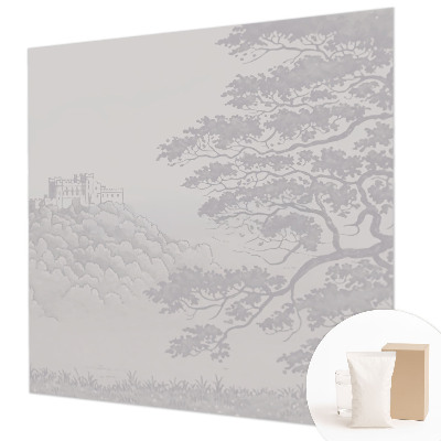 Vlies-Fototapete fürs Wohnzimmer Burglandschaft