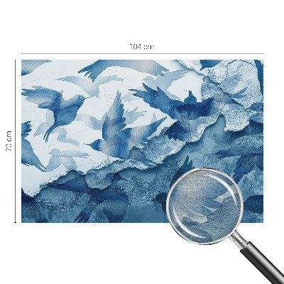 Moderne Vlies-Fototapete Dynamische Vögel