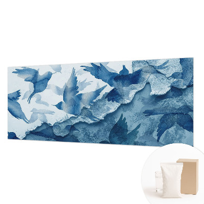 Moderne Vlies-Fototapete Dynamische Vögel