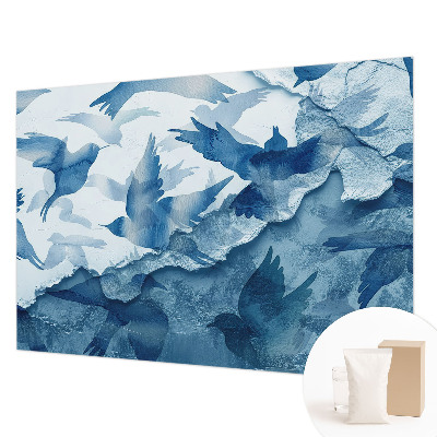 Moderne Vlies-Fototapete Dynamische Vögel