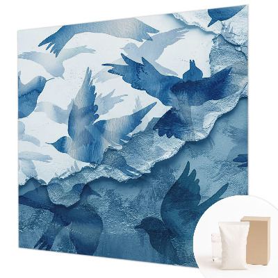 Moderne Vlies-Fototapete Dynamische Vögel