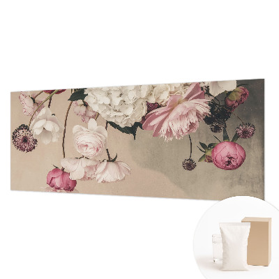 Bedruckte Vlies-Fototapete Romantische Blumen