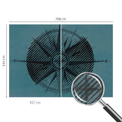 Motivtapete Seekompass