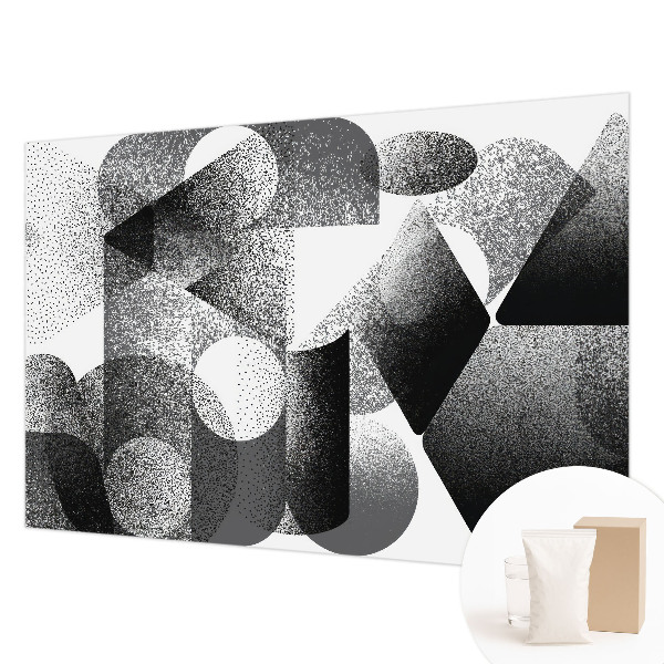 Wand-Fototapete mit geometrischem Muster