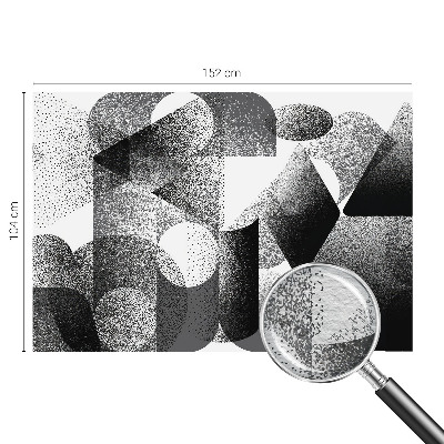 Wand-Fototapete mit geometrischem Muster