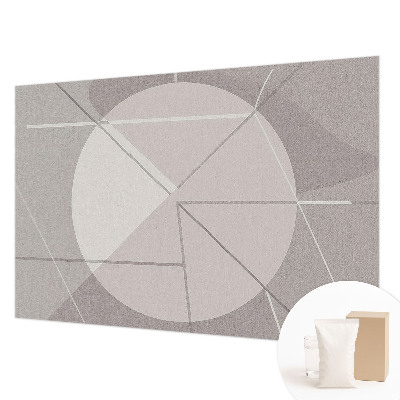 Vlies-Fototapete mit abstraktem Geometriemotiv