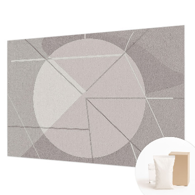 Vlies-Fototapete mit abstraktem Geometriemotiv