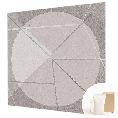 Vlies-Fototapete mit abstraktem Geometriemotiv
