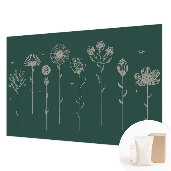 Fototapete fürs Schlafzimmer Zarte Blüten