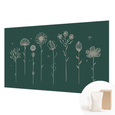 Fototapete fürs Schlafzimmer Zarte Blüten