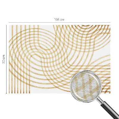 Vlies-Fototapete nach Maß mit geometrischem Webmuster