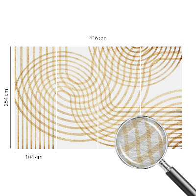 Vlies-Fototapete nach Maß Geometrische Webmuster