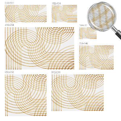 Vlies-Fototapete nach Maß Geometrische Webmuster