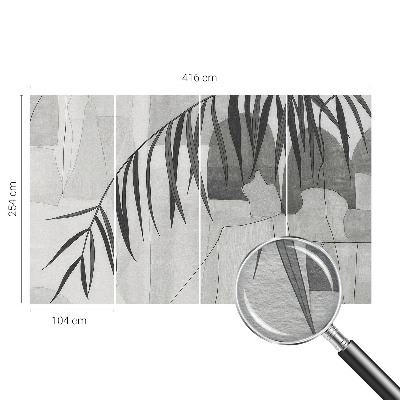 Vlies-Fototapete fürs Kinderzimmer Abstrakte Palme