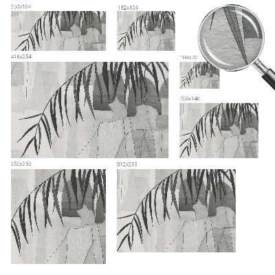 Vlies-Fototapete fürs Kinderzimmer Abstrakte Palme